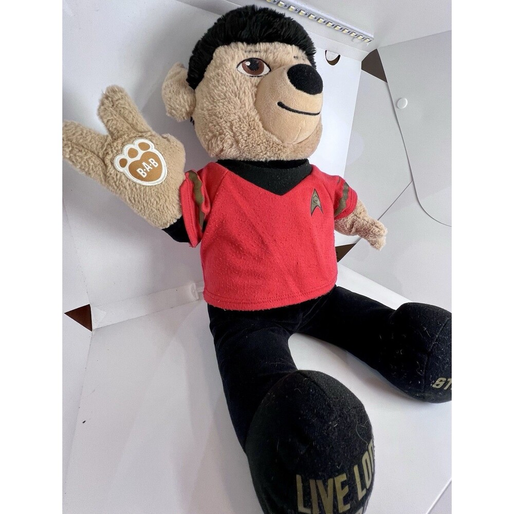 Star Trek‎ Spock 50th Anniversary Build A Bear Plushie 19”/20” EUC Collectible - Picture 3 of 10